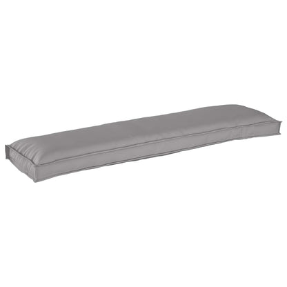 Set di Cuscini per Pallet 2 pcs Grigio 150 x 40 x 8 cm | homemem39