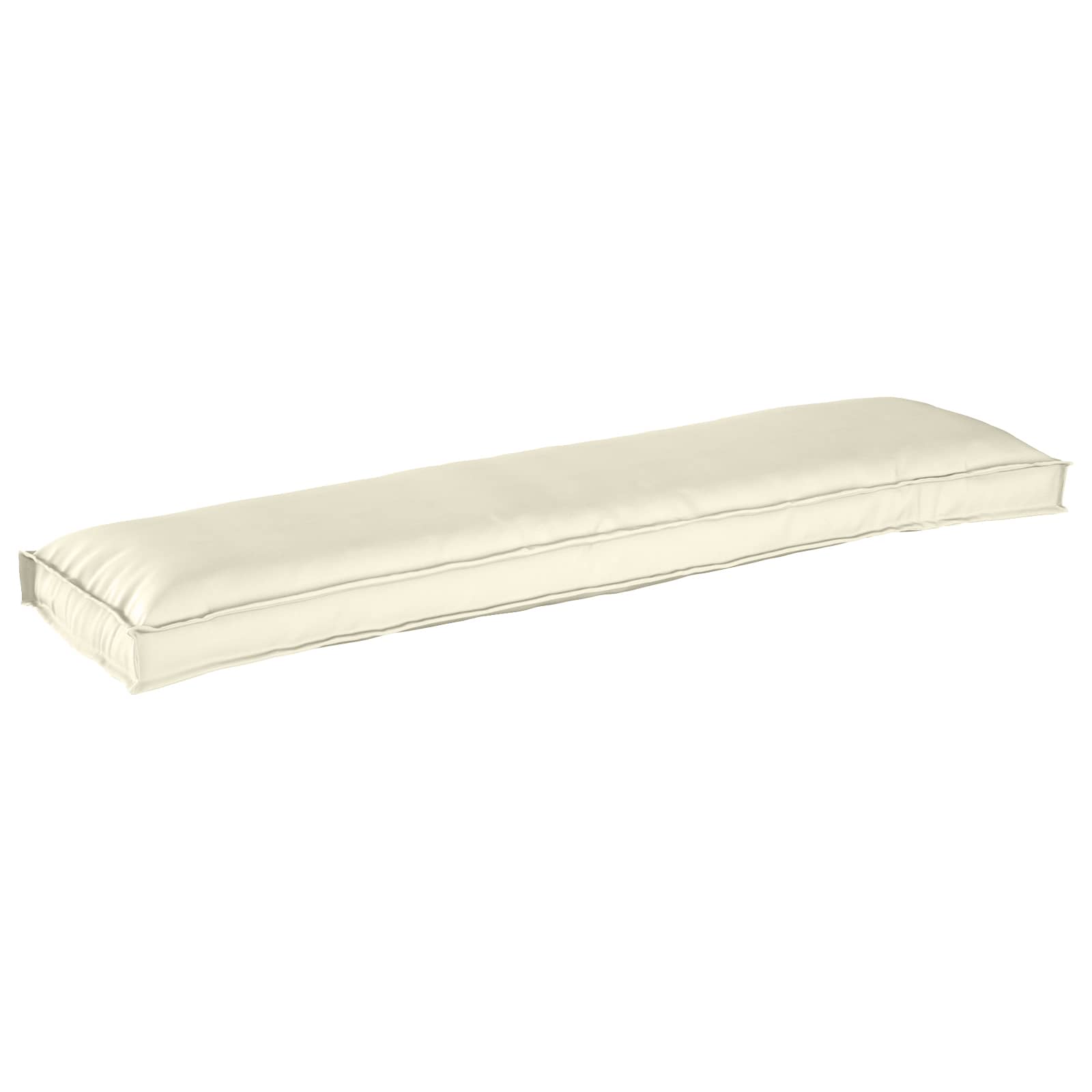 Set di Cuscini per Pallet 2 pcs Crema 150 x 40 x 8 cm | homemem39