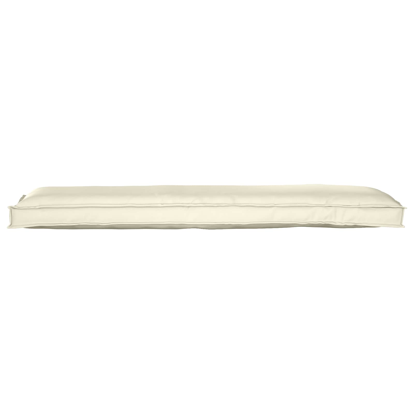 Set di Cuscini per Pallet 2 pcs Crema 150 x 40 x 8 cm | homemem39