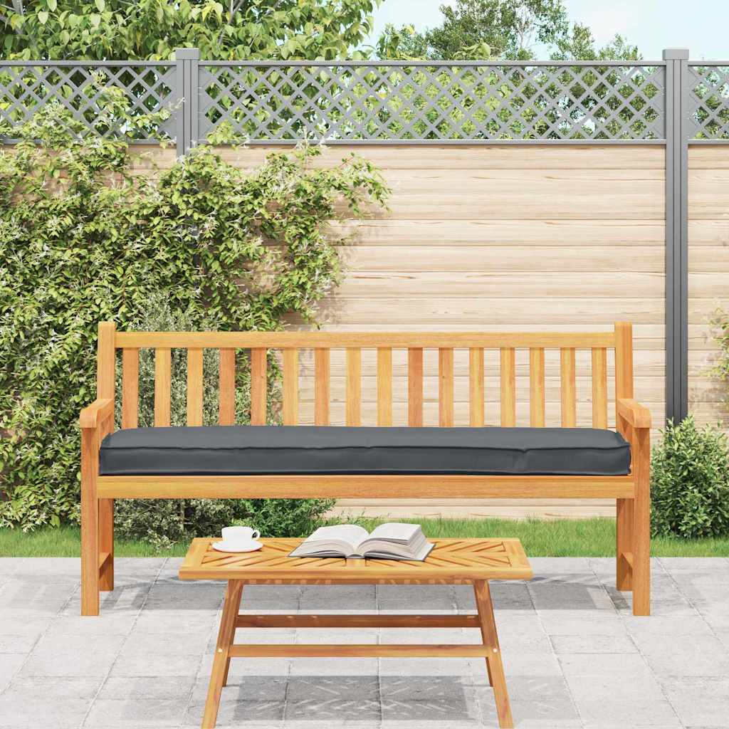 Set di Cuscini per Pallet 2 pcs Antracite 180 x 40 x 8 cm | homemem39