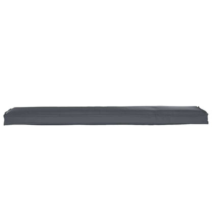 Set di Cuscini per Pallet 2 pcs Antracite 180 x 40 x 8 cm | homemem39