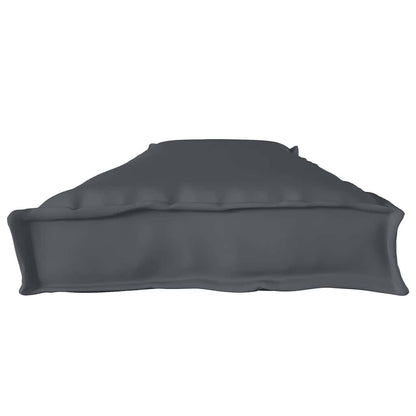 Set di Cuscini per Pallet 2 pcs Antracite 180 x 40 x 8 cm | homemem39