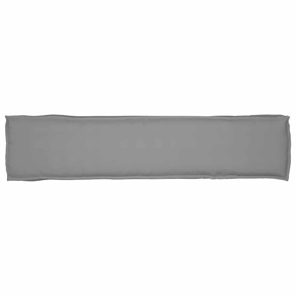 Set di Cuscini per Pallet 2 pcs Grigio 180 x 40 x 8 cm | homemem39