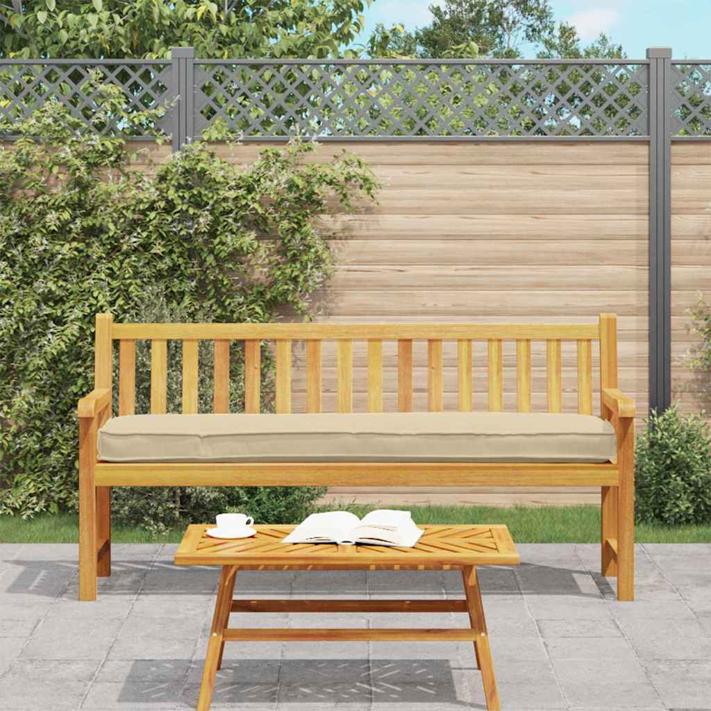 Set di Cuscini per Pallet 2 pcs Beige 180 x 40 x 8 cm | homemem39