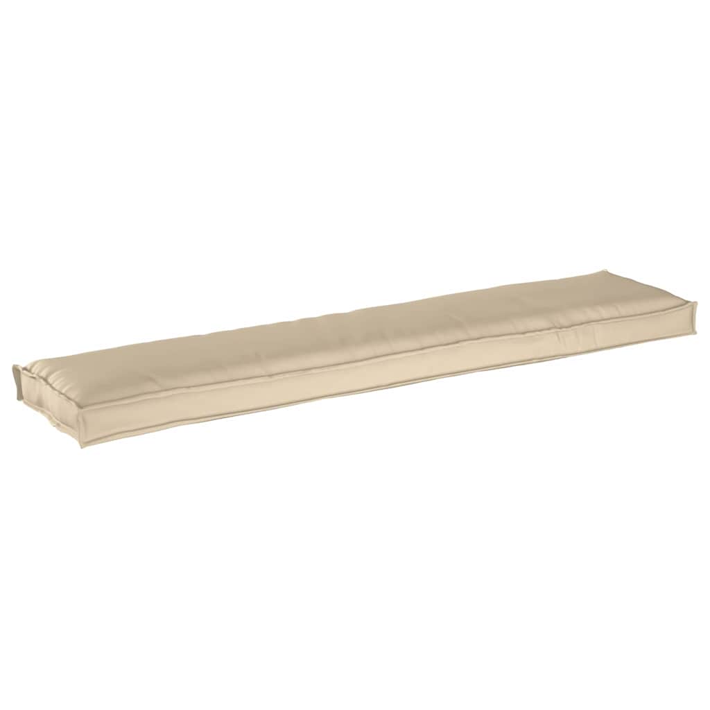 Set di Cuscini per Pallet 2 pcs Beige 180 x 40 x 8 cm | homemem39