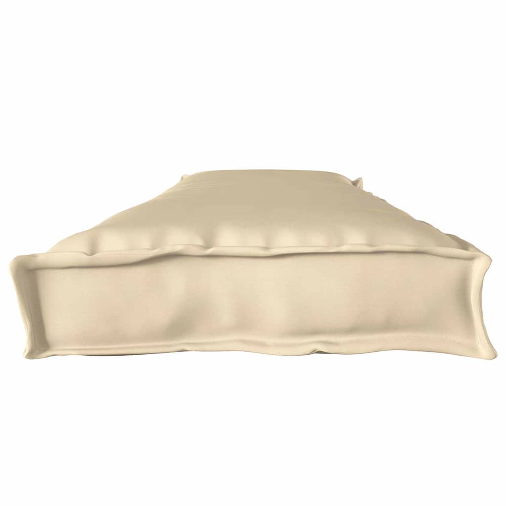 Set di Cuscini per Pallet 2 pcs Beige 180 x 40 x 8 cm