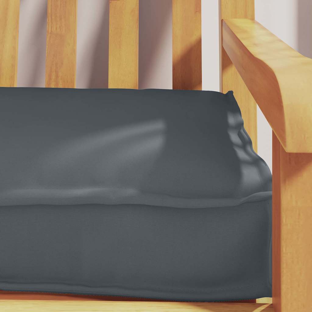 Set di Cuscini per Pallet 2 pcs Antracite 200 x 40 x 8 cm