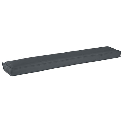 Set di Cuscini per Pallet 2 pcs Antracite 200 x 40 x 8 cm | homemem39
