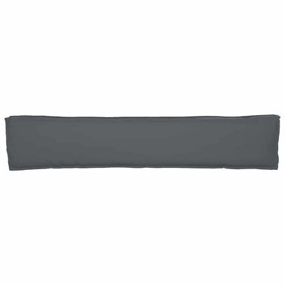 Set di Cuscini per Pallet 2 pcs Antracite 200 x 40 x 8 cm | homemem39