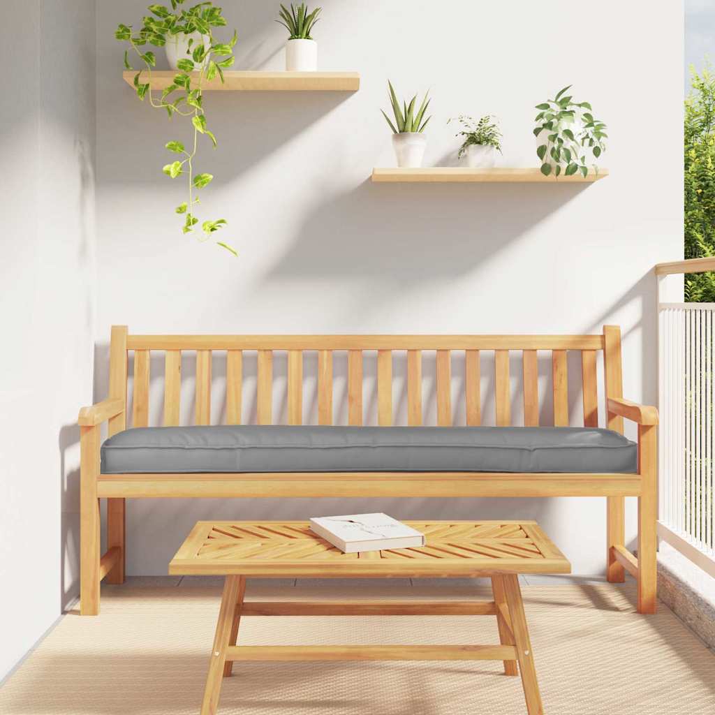 Set di Cuscini per Pallet 2 pcs Grigio 200 x 40 x 8 cm | homemem39