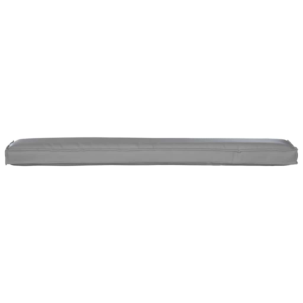 Set di Cuscini per Pallet 2 pcs Grigio 200 x 40 x 8 cm | homemem39