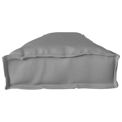 Set di Cuscini per Pallet 2 pcs Grigio 200 x 40 x 8 cm