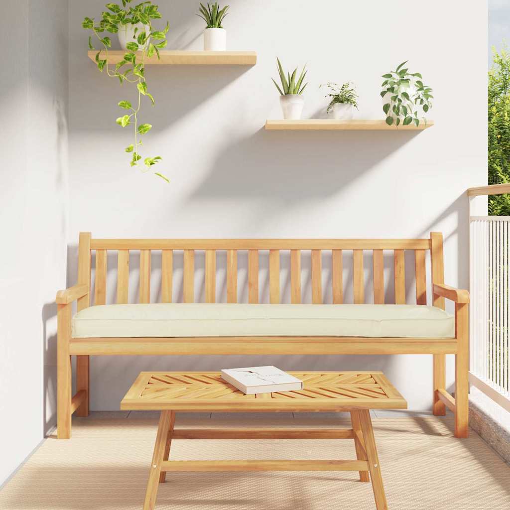 Set di Cuscini per Pallet 2 pcs Crema 200 x 40 x 8 cm | homemem39