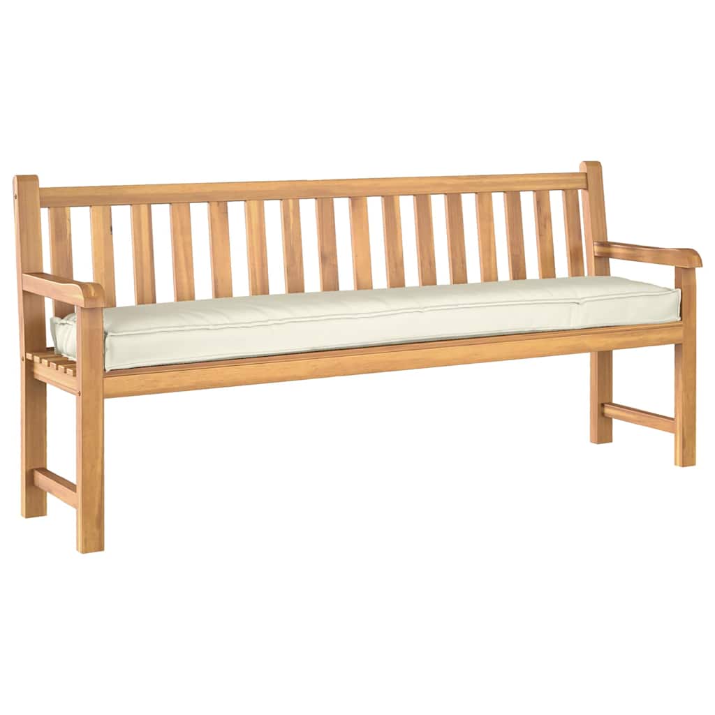 Set di Cuscini per Pallet 2 pcs Crema 200 x 40 x 8 cm