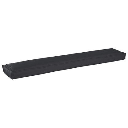 Set di Cuscini per Pallet 2 pcs Nero 200 x 40 x 8 cm | homemem39