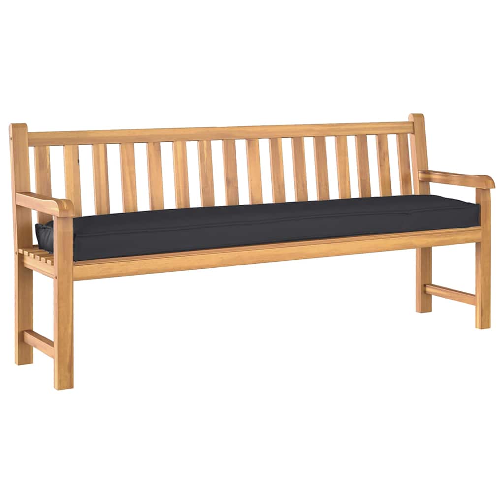 Set di Cuscini per Pallet 2 pcs Nero 200 x 40 x 8 cm | homemem39