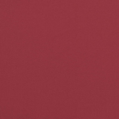 Set di Cuscini per Pallet 2 pcs Rosso Vino 200 x 40 x 8 cm