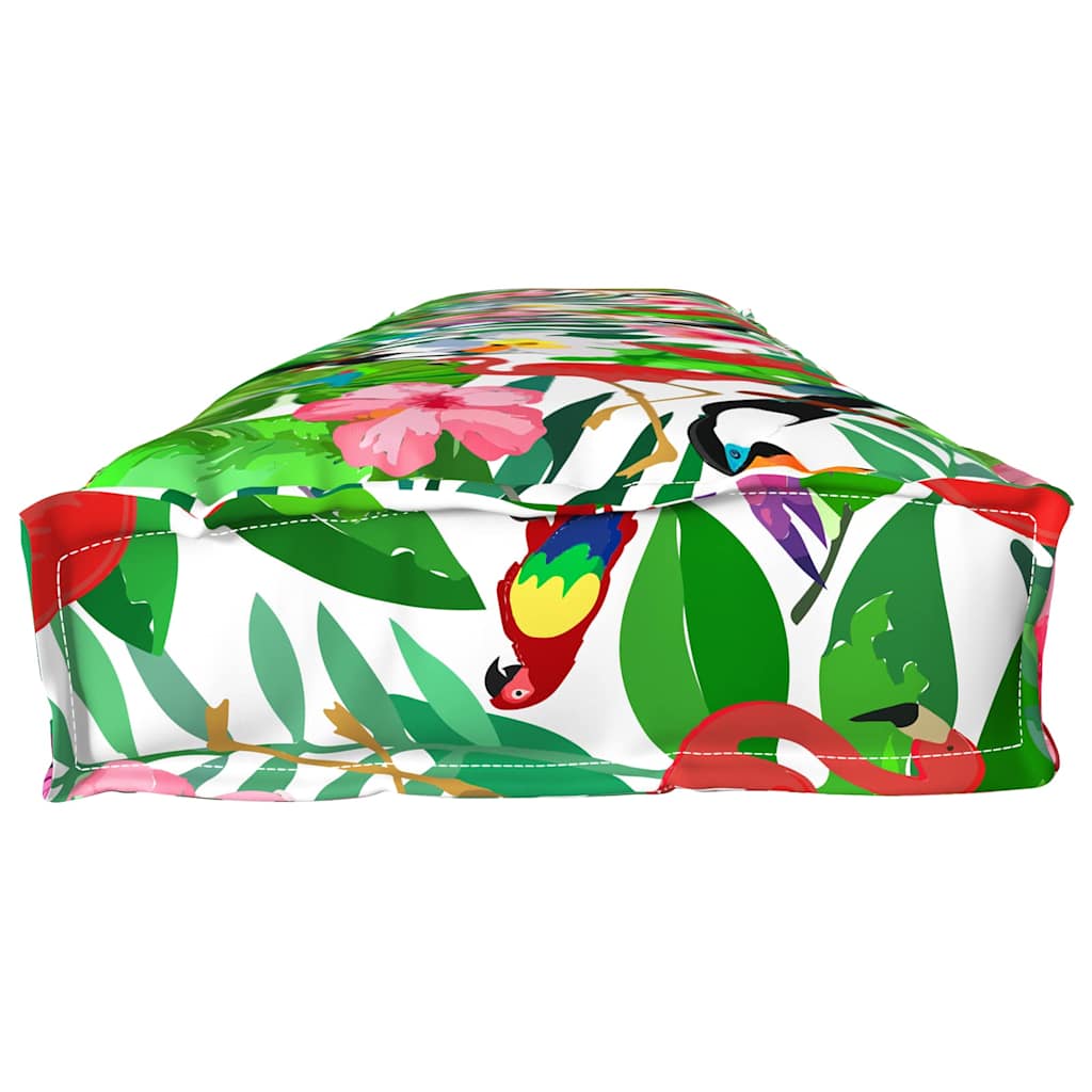 Set di Cuscini per Pallet Floreale 2 pcs Giungla Tropicale