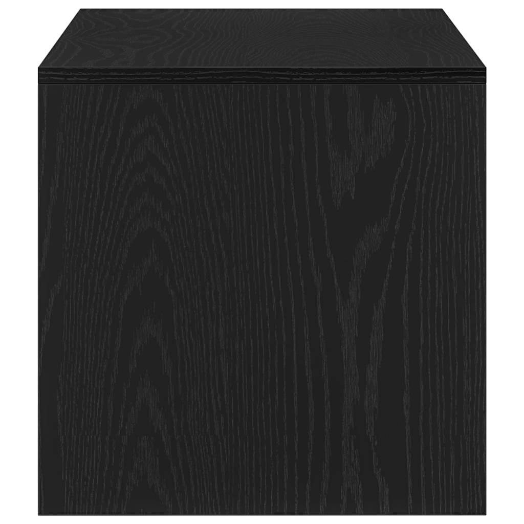 Mobile Porta TV Rovere Nero 100x40x40 cm in Legno Multistrato - homemem39