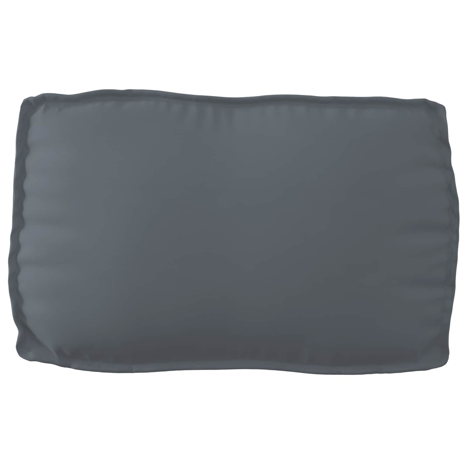 Set di Cuscini per Pallet 2 pcs Antracite Tessuto Oxford | homemem39