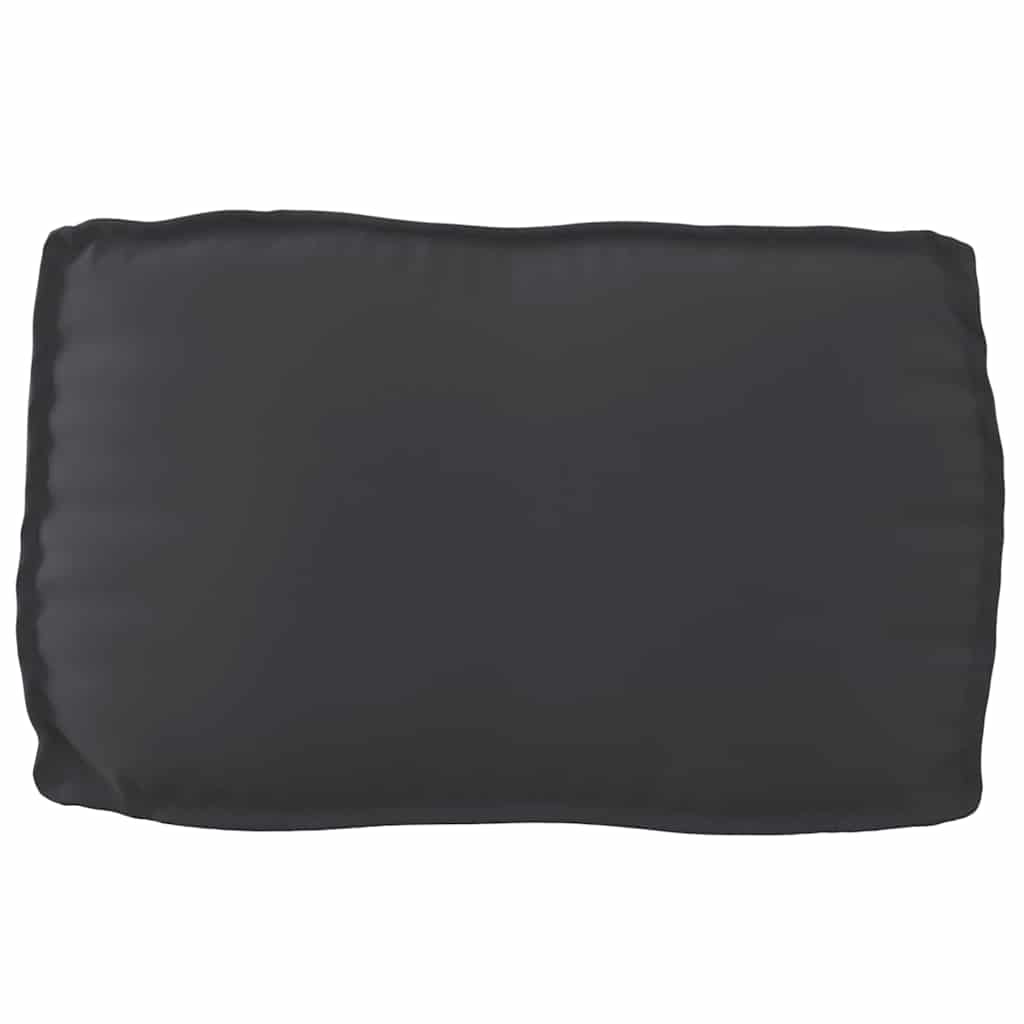 Set di Cuscini per Pallet 2 pcs Nero Tessuto Oxford | homemem39