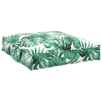 Set di Cuscini per Pallet Floreale 2 pcs Motivo Foglia Verde | homemem39