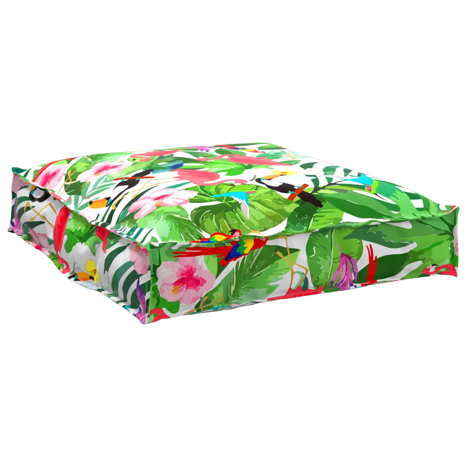 Set di Cuscini per Pallet Floreale 2 pcs Giungla Tropicale | homemem39