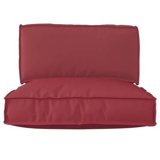 Set di Cuscini per Pallet 2 pcs Antracite Tessuto Oxford | homemem39
