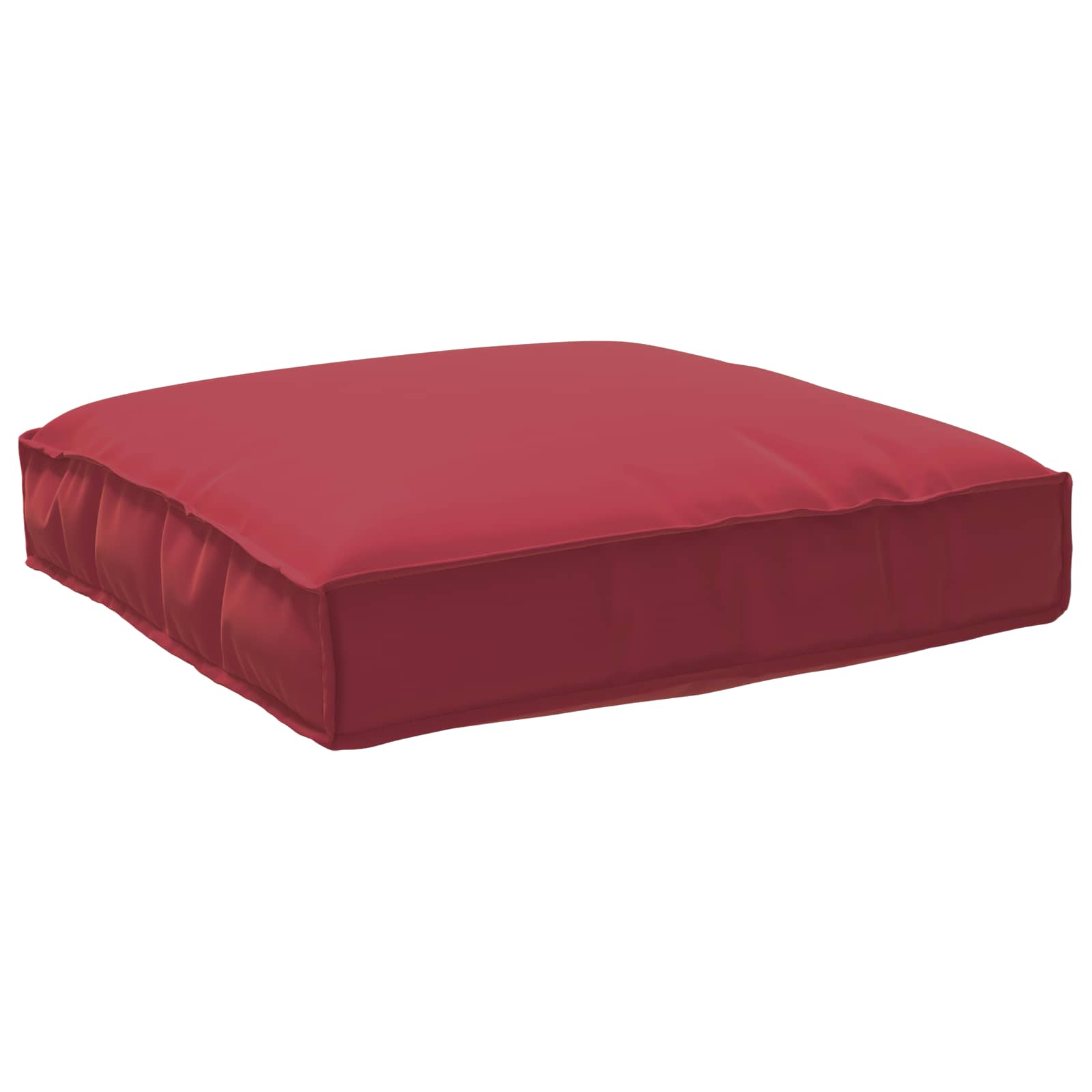 Set di Cuscini per Pallet 2 pcs Nero Tessuto Oxford | homemem39