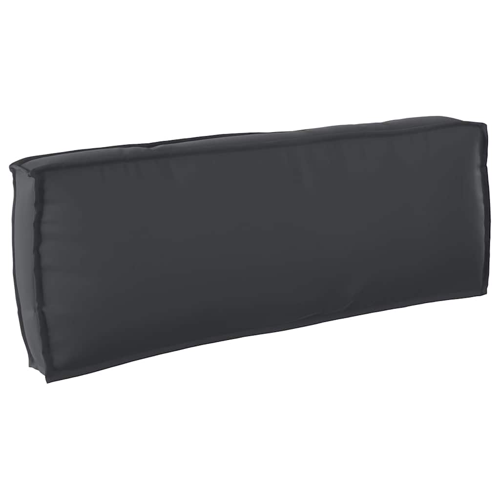Set di Cuscini per Pallet 3 pcs Nero Tessuto Oxford | homemem39