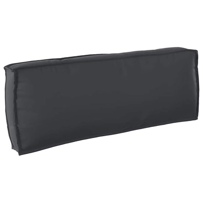 Set di Cuscini per Pallet 3 pcs Nero Tessuto Oxford | homemem39
