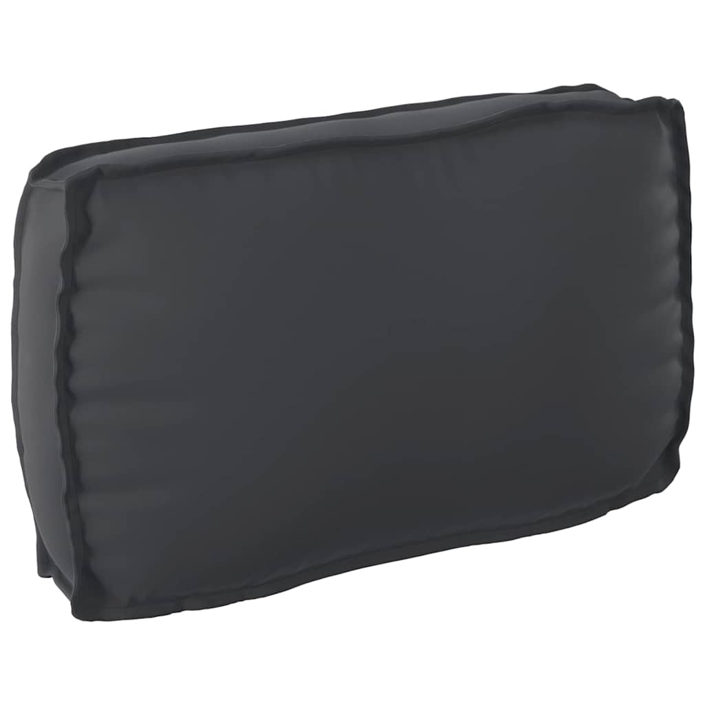 Set di Cuscini per Pallet 3 pcs Nero Tessuto Oxford | homemem39