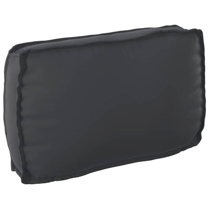 Set di Cuscini per Pallet 3 pcs Nero Tessuto Oxford | homemem39