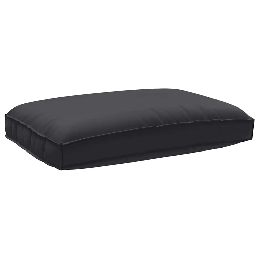 Set di Cuscini per Pallet 3 pcs Nero Tessuto Oxford | homemem39