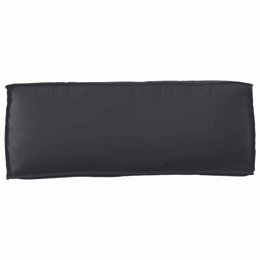 Set di Cuscini per Pallet 3 pcs Nero Tessuto Oxford | homemem39