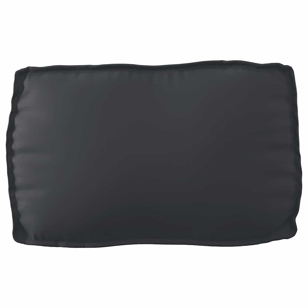 Set di Cuscini per Pallet 3 pcs Nero Tessuto Oxford | homemem39