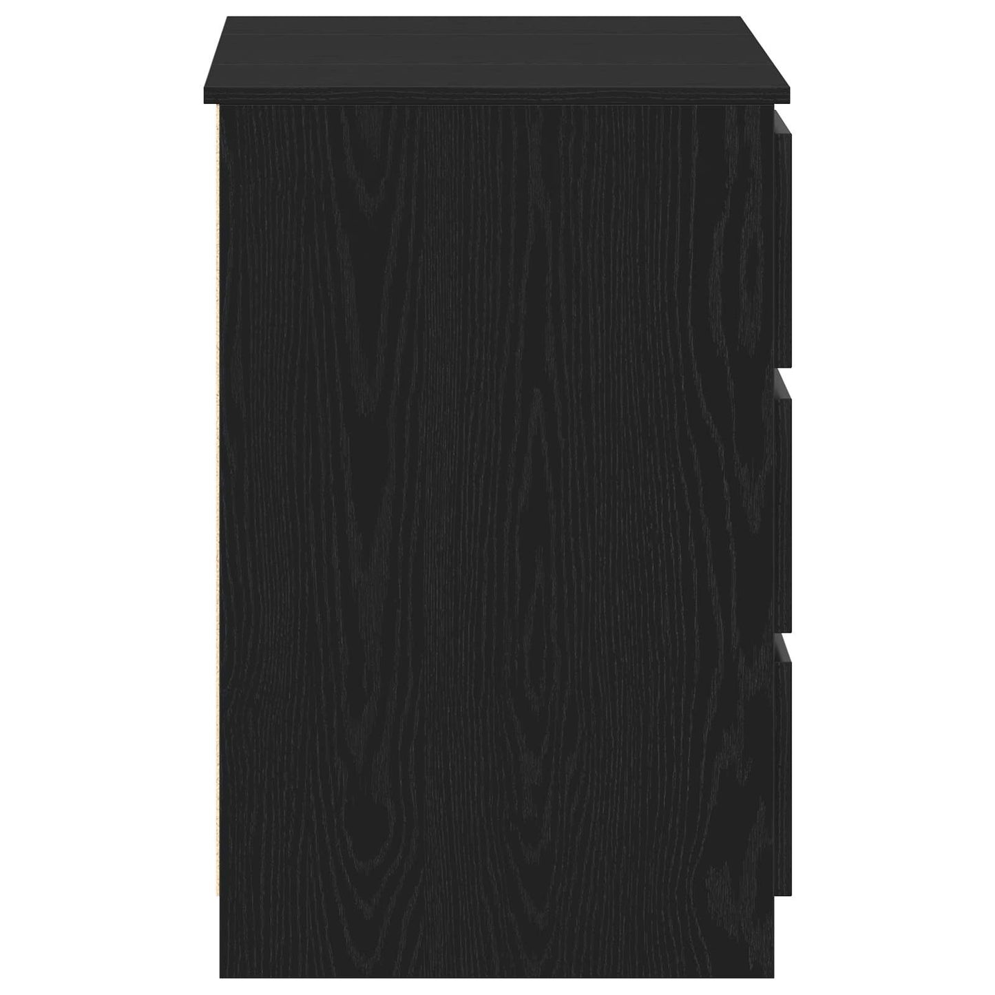 Scrivania Rovere Nero 140 x 50 x 76 cm Legno multistrato