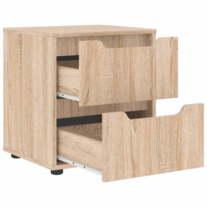 Comodino VISNES Rovere Sonoma 45x40x50 cm in Legno Multistrato | homemem39