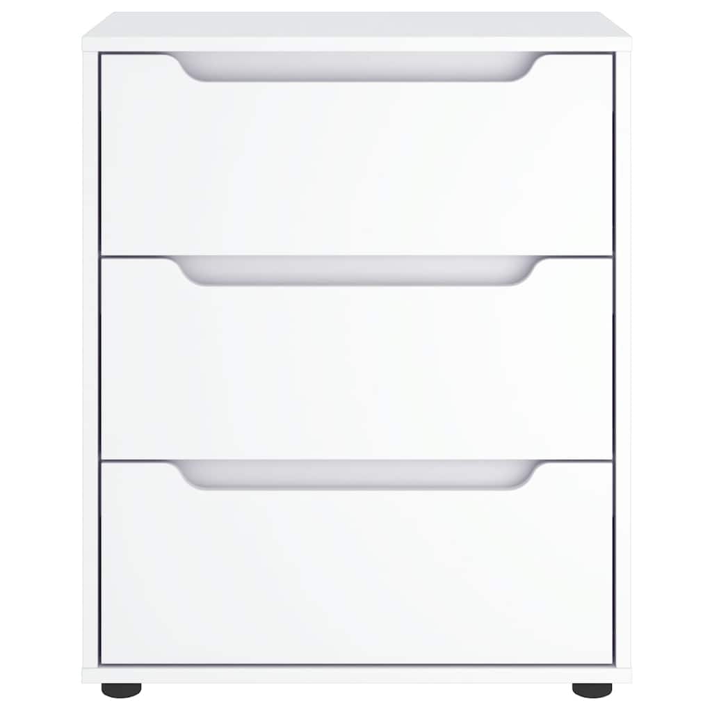 Credenza VISNES Bianca 60x40x73 cm in Legno Multistrato - homemem39