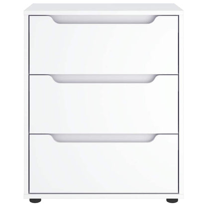 Credenza VISNES Bianca 60x40x73 cm in Legno Multistrato - homemem39