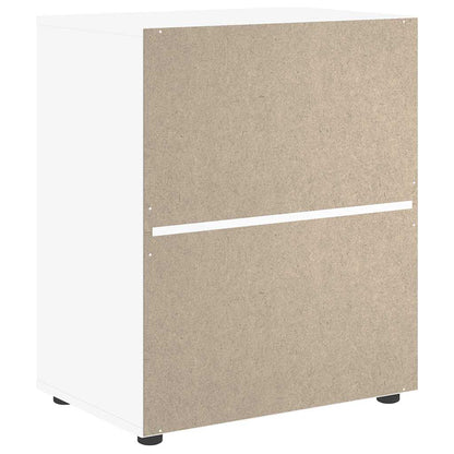 Credenza VISNES Bianca 60x40x73 cm in Legno Multistrato - homemem39