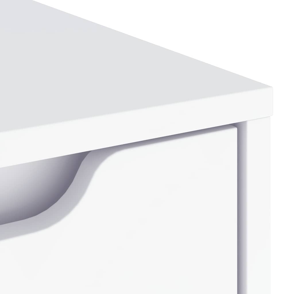 Credenza VISNES Bianca 60x40x73 cm in Legno Multistrato - homemem39