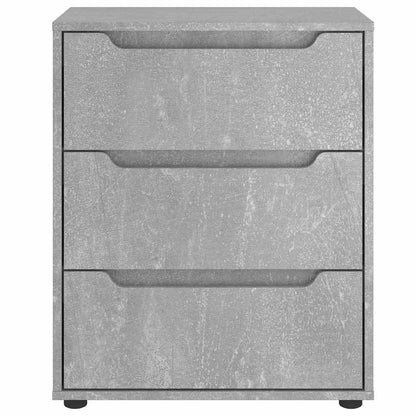 Credenza VISNES Grigio Cemento 60x40x73 cm in Legno Multistrato - homemem39