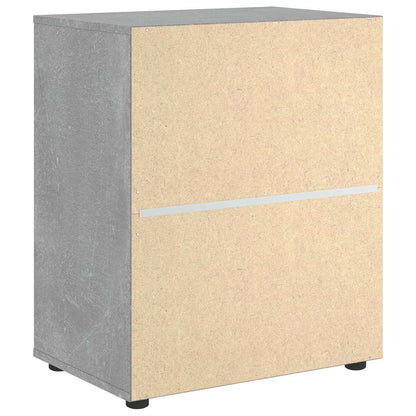 Credenza VISNES Grigio Cemento 60x40x73 cm in Legno Multistrato - homemem39
