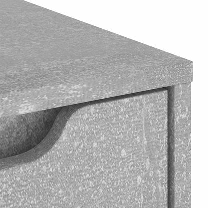 Credenza VISNES Grigio Cemento 60x40x73 cm in Legno Multistrato - homemem39