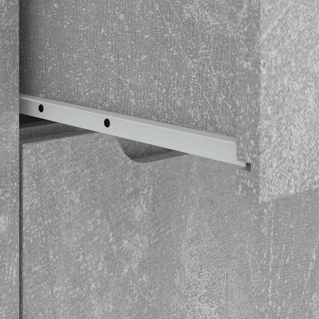 Credenza VISNES Grigio Cemento 60x40x73 cm in Legno Multistrato - homemem39