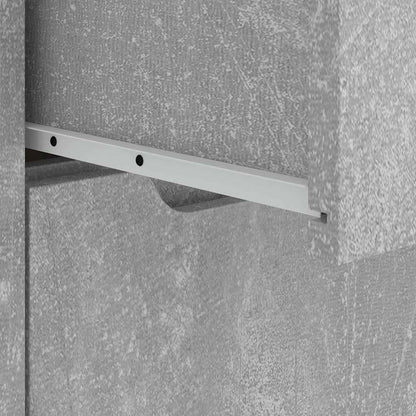 Credenza VISNES Grigio Cemento 60x40x73 cm in Legno Multistrato - homemem39