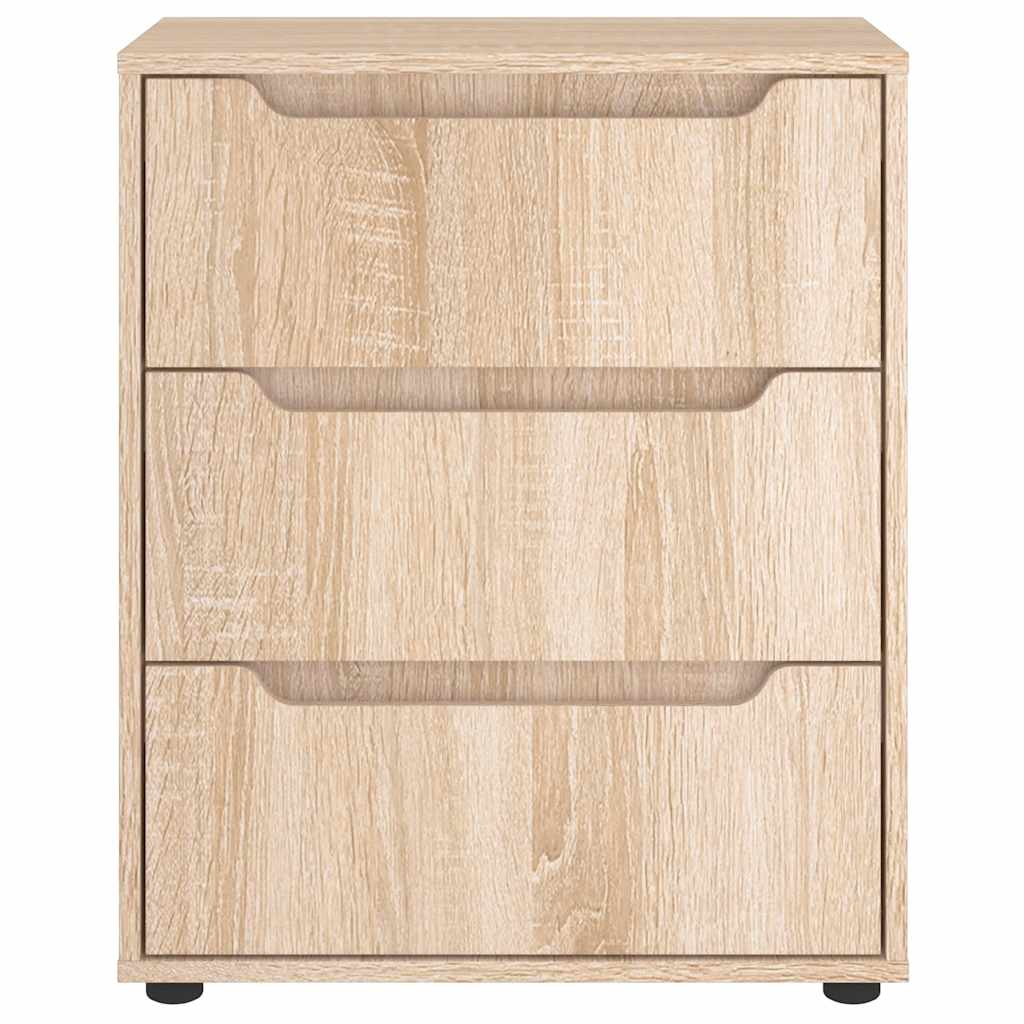 Credenza VISNES Rovere Sonoma 60x40x73 cm in Legno Multistrato - homemem39