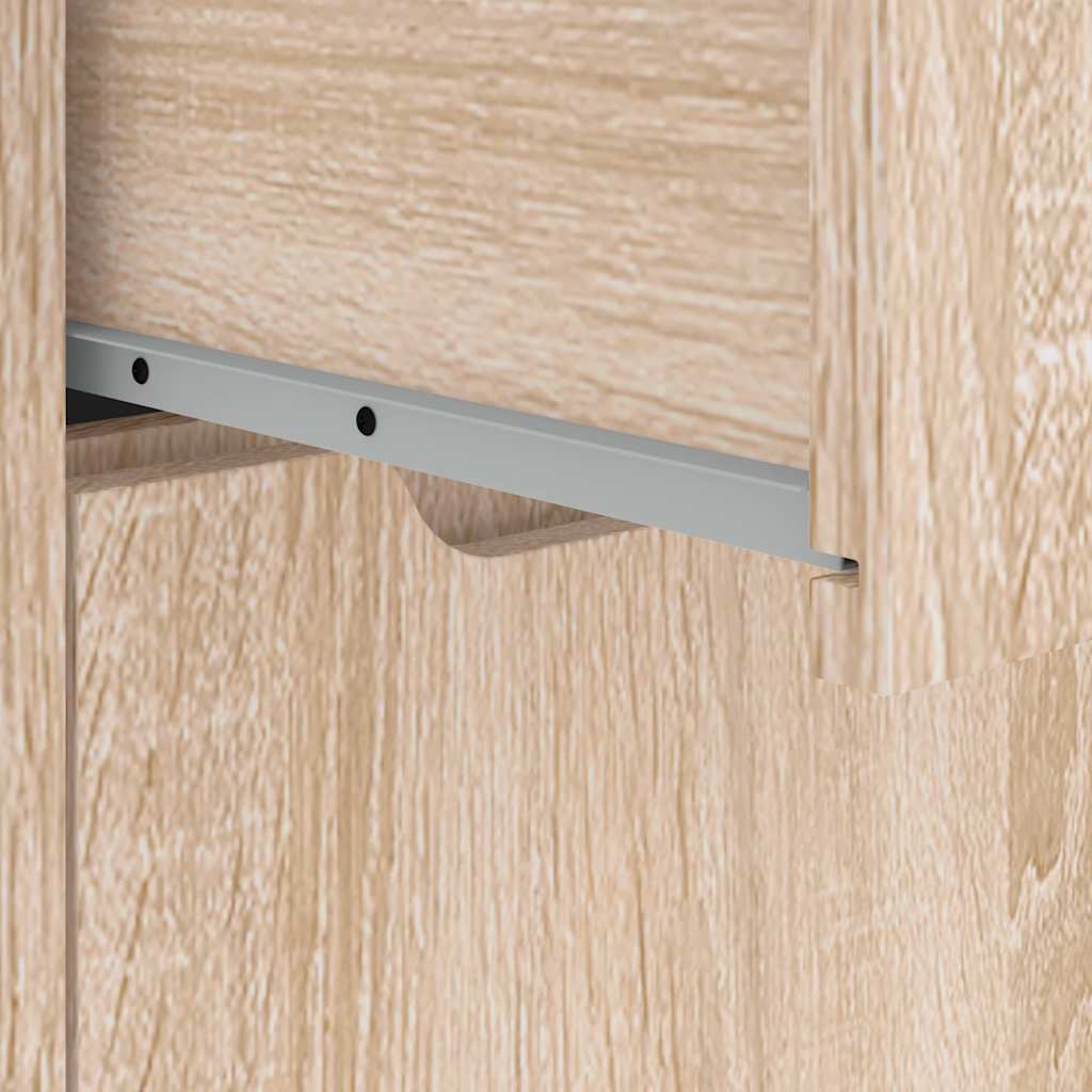 Credenza VISNES Rovere Sonoma 60x40x73 cm in Legno Multistrato - homemem39