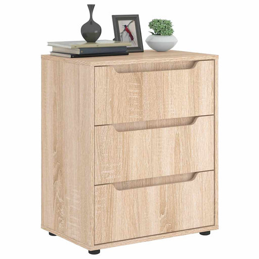 Credenza VISNES Rovere Sonoma 60x40x73 cm in Legno Multistrato - homemem39